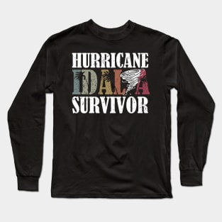 Hurricane IDALIA Survivor Long Sleeve T-Shirt